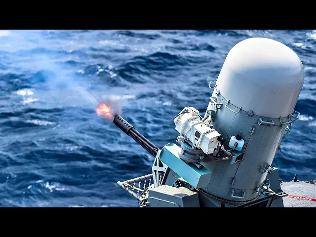us navy s phalanx ciws - training & testing